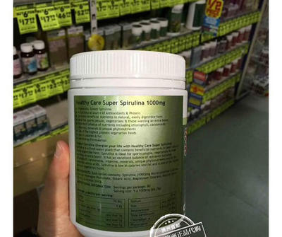 Healthy Care天然螺旋藻 1000mg